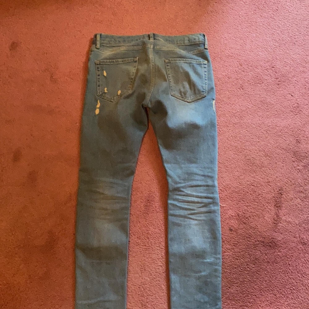 Topman Ripped Skinny Jeans - Picture 3 of 3